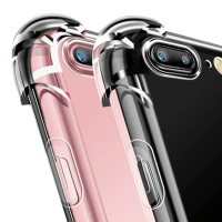 iPhone 7 8 Plus 透明四角防摔空壓殼 7Plus手機殼 8Plus手機殼