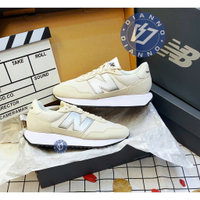 帝安諾 - 實體店面New Balance NB237 香草冰淇淋 PAZZO 限定色 奶油白 銀N WS237CB 👟【APP下單享4%點數】