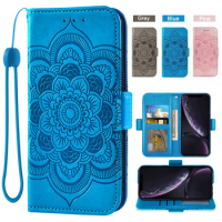 Flower flip cover wallet mobile phone case credit card cover For Sony 10 ii 8 20 5 Xperia 5 SOV 41 5 ii 1 ii Leather Cover