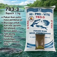 783-3 Eceran 1 kg | Pakan Ikan Patin | Pelet Ikan Nila | Fish Feed