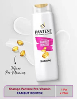 Pantene Pro-Vitamin Shampo Botol 70ml Hair Fall