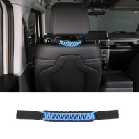 Oxford Cloth Car Headrest Grab Handle Rope For Ineos Grenadier 2020-2024 Seat Armrest Rope Car Accessories(Various Colors)