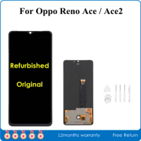 A+++ Original Refurbished AMOLED Screen For Oppo Ace 2 LCD Display Digitizer For Oppo Reno Ace LCD Replacement