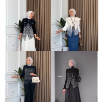 Vest Tenun Kartini Outer Etnik Tenun Rompi Tenun