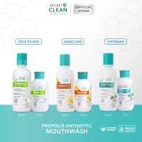 [FYC] Secret Clean Propolis Antiseptic Mouthwash 150ml & 300ml isi 1pcs atau 2pcs