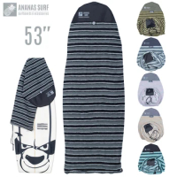 Ananas Surf 53in. Wake Surf Short Surfboard Sock Soft Cover Bag Skimboard Protective 4'5" 135 cm