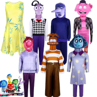 New Year Anime Movie Anxiety The Inside Out 2 Cosplay Joy Sadness Anger Disgust Fear  Cosplay Costum