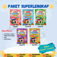 1 PAKET ISI 5 Buku Jago Coding Pendekatan Deep Learning Isi 5 Buku Super Lengkap Untuk Anak Usia 4+ 