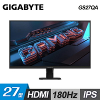 【GIGABYTE 技嘉】GS27QA 27型 180Hz IPS 2K 電競螢幕【三井3C】