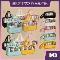 《Mega Deal》Modern Cosmetic Bag Wash PU Cosmetic Bag Travel Cosmetic Bag Beg Wanita Kosmetik Beg PVC