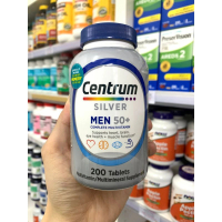 美國銀善存 男仕綜合維他命/礦物質(50歲或以上) 200片