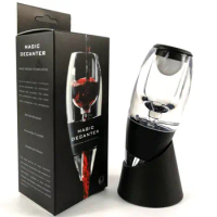 Clear Red Wine sobering Aerator Pourer Magic Decanter Essential Wine Quick Aerator Wine Hopper Filter Set Bar Essential Tools