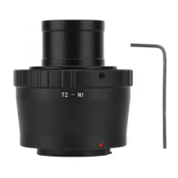 T2-N1 1.25inch Telescope To for Nikon N1 Series V1 V2 V3 J1 J2 J3 J4 J5 DSLR Cameras Aluminium Alloy Mount Adapter Ring