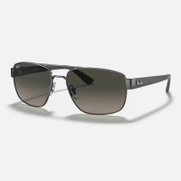 【RAY BAN】RB3663-004/71 方形複合式太陽眼鏡