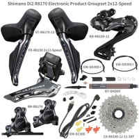 shimano Ultegra Di2 R8170 2x12 Speed Groupset Road Disc Brake Groupset Electronic Product Groupset