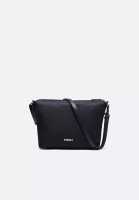 FION Nylon with Leather Shoulder Bag