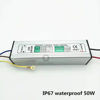 50w led driver for 50w led grow chip , IP67 waterproof , DC20-36V ,DC1500MA , constanct current power supply