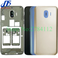 10Pcs Middle Frame Bazel + Back Battery Cover Case Replacement For Samsung Galaxy J2 Core Pro J260F j250 2018 Rear Door Housing