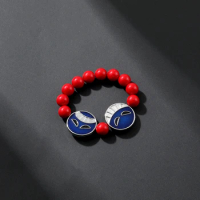 Anime ONE PIECE Figure Portgas·D· Ace Same Style Bracelet Fashion Adjustable Beads Bracelet for Cosplay Props Accessories