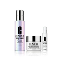 【CLINIQUE 倩碧】超激光淡斑精粹PRO雙星組(淡斑精粹PRO 50ml+淡斑保濕輕乳霜15ml/美白淡斑精華)