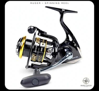 Reel Spinning Maguro Mega Gear Ruger 800-3000 | 4+1 Bearings | Power Handle 2500