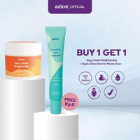Day Cream Brightening + Moisturizer untuk memperbaiki skinbarrier [SPECIAL BUNDLING AZLOE]