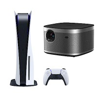 Sony PlayStation 5 主機 (CFI-1218A01)＋XGIMI Horizon地平線 智慧投影機