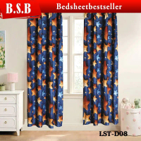 BSB_ 5D Curtain Hook / Rod Modern Curtain Semi Blackout Door Curtain Windows Curtain Door Curtain