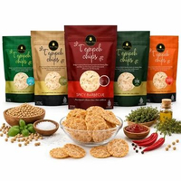 Kripik Tempe King - Snack Vegan Gluten Free Non GMO 100 gr Paprika