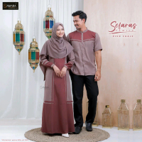 COUPLE BEST SELLER J08 SELARAS BY SAMARA Gamis