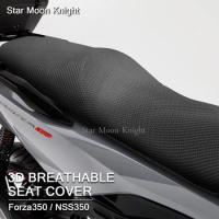 Motorcycle Accessories Protecting Cushion Seat Cover For Honda for Forza350 NSS350 Forza NSS 350 Nylon Fabric Saddle Seat Cover