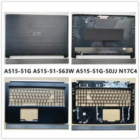 New laptop For Acer Aspire 5 A515-51G A515-51-563W A515-51G-50JJ N17C4 LCD Back Cover Top Case/Palmrest upper Cover/hinges
