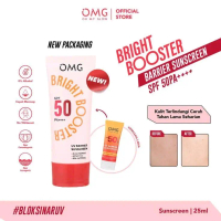 OMG BRIGHT BOOSTER SPF50 PA+++ & OMG V BARRIER SUNSCREEN 50 PA ++++