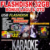 Usb Flashdisk 32GB Full Karaoke Video Lagu Hits Dangdut Koplo Campursari Pop Indo Barat Terbaru Mala