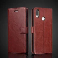 Card Holder Cover Case for Huawei Nova 3i INE-LX2 Pu Leather Flip Cover Retro Wallet Phone Case Nova 3i Business Fundas Coque