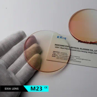 EXIA M23 Light Color Gradient Brown MR-8 1.61 Index SPH 0.00 Eyewear Lenses UV400