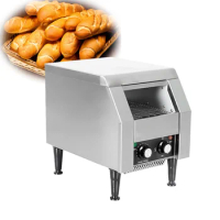 Commercial Electric chain type of toaster oven Sandwich Pizza Bread vertical bread furnace toaster food processing equipment
