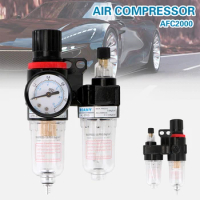 Air Compressor Air Treatment Unit AFR 2000+AL 2000 G1/4" Regulator Trap AFC 2000 Oil Water Separation Meter