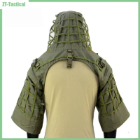 Tactical Ghillie Suit Sniper Airsoft Combat Ghillie Shawl Coat Clothes Outdoor Hunting Shooting Camouflage Hood Ghillie Suit