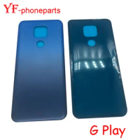 AAAA Quality For Motorola Moto G Play 2021 Back Battery Cover Rear Panel Door Housing Case Repair Parts