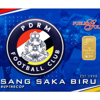 Public Gold PDRM Football Club 1g 999.9 24K