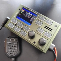 Radio SSB CW AM FM for TX 3.5M-29MHz RX 500KHz-50MHz Build In Sound Card New FX-4CR HF SDR Transceiver 20W Amateur