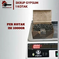 Skrup Sekrup Gipsum Gypsum Drywall Screw Erdos isi 1 kotak 1 KG 6x1 2,5cm kotak