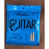 สายเบส Orpheeเบสชุด-4สาย VX120 สายเบสที่ให้เสียงหนักแน่น สินค้าคุณภาพดีพร้อมส่ง คําแนะนําการขายที่ร้