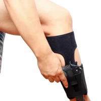 Universal Tactical Concealed Carry Ankle Leg Gun Holster Military Hunting Airsoft Glock 17 19 22 23 Handgun Pistol Pouch Holder