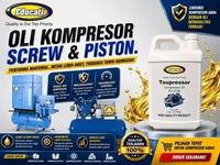 oli kompresor angin (5 Liter) Toupressor Educati untuk kompresor Screw dan Piston. 68