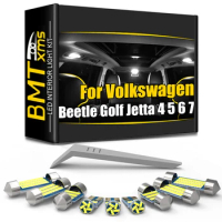 BMTxms For Volkswagen VW Jetta Golf 4 5 6 7 MK4 MK5 MK6 MK7 Beetle Voyage 1998-2021 Canbus Vehicle LED Interior Indoor Light Kit