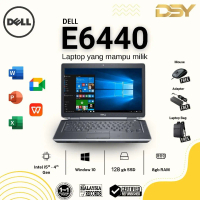 (Pre-Owned) DELL LAPTOP E6440 WINDOW LAPTOP | Warranty 18 Month | Intel Core I5-3/4TH | **FREE BACKP