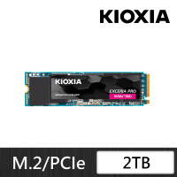 KIOXIA 鎧俠 Exceria Pro 2TB M.2 2280 PCIe 4.0 ssd固態硬碟 最高7300MB/s(LSE10Z002TG8)