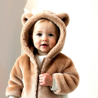 Jaket Anak Bayi & Balita 0-2 Tahun - Sweater Polos Bulu Korea Import, Bahan Halus, Free Ongkir & COD